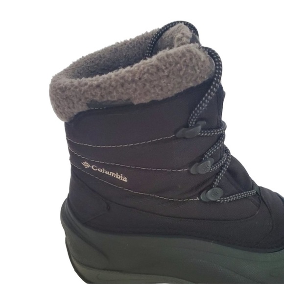 COLUMBIA Cascadian Trinity Black Thermolite Winter Boots Size 6 — NWOB - Picture 3 of 7